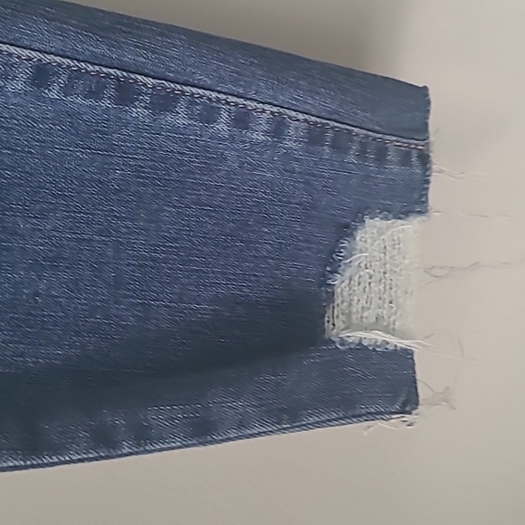 PAIGE Verdugo Ankle Jeans Distressed and Raw Hem Size 26 - Picture 9 of 16